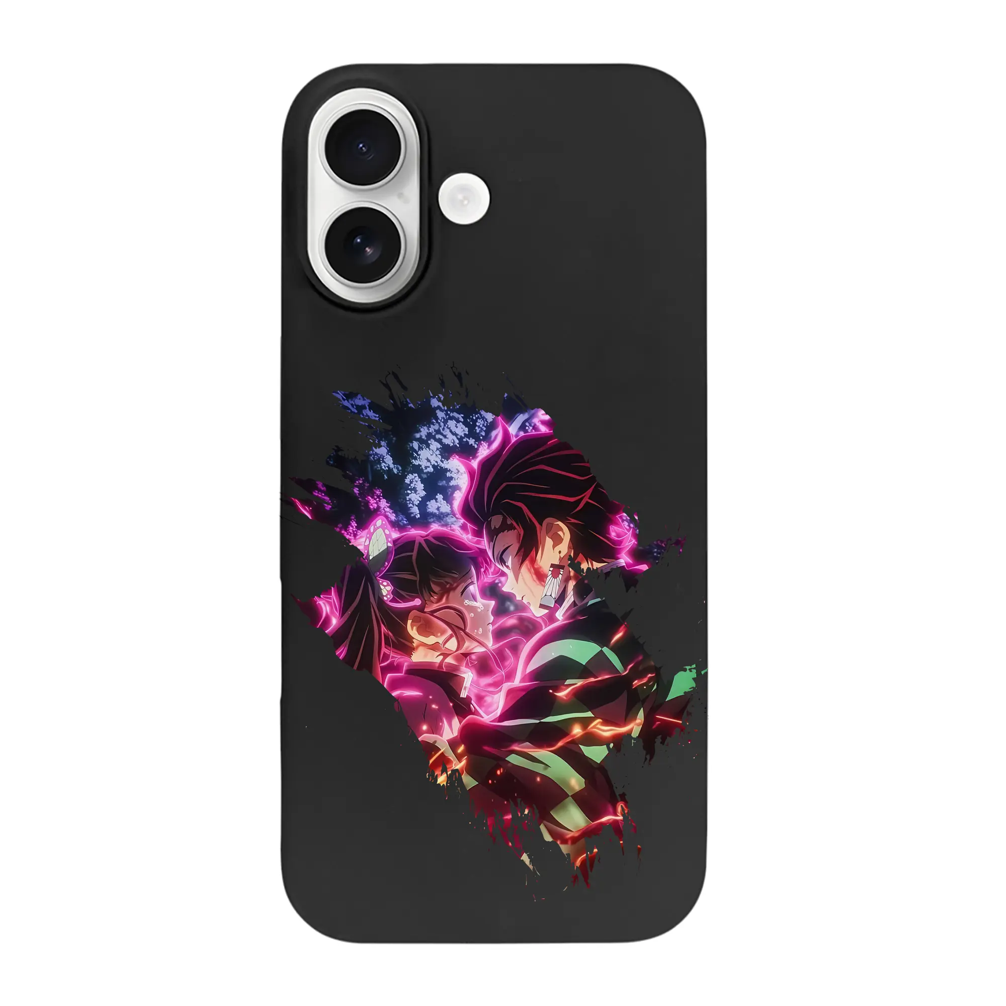 鬼滅の刃 グッズ,栗花落 カナヲ - iPhone 17 シリーズ シリコンケース 薄型 耐衝撃 指紋防止 ソフトタッチカバー 精密フィット 傷防止 保護ケース iPhone 17/17 Air/17 Pro/17 Pro Max 対応